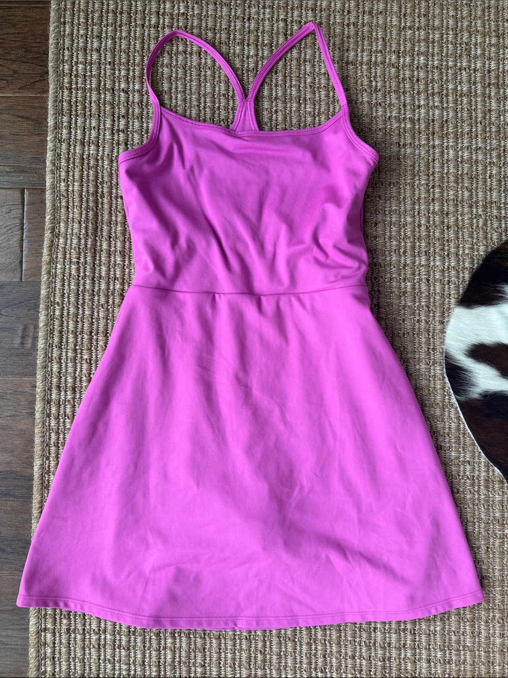 GAP Hot Pink Spaghetti Strap Mini Dress